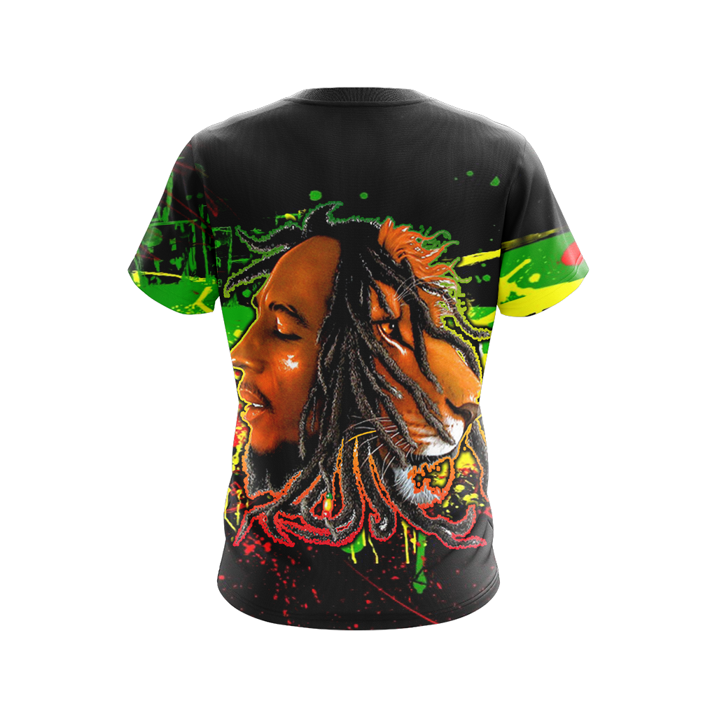 Bob Marley x Lion Unisex 3D T-shirt   