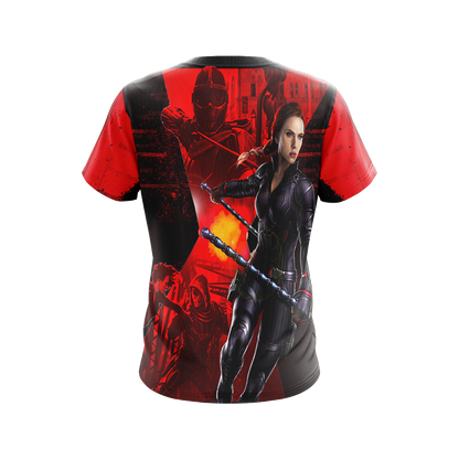 Black Widow 2020 New Unisex 3D T-shirt   