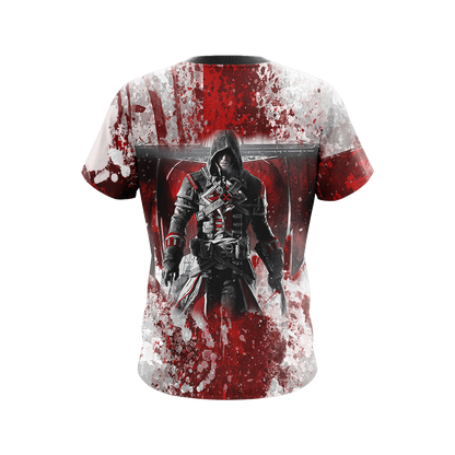 Assassin's Creed Rogue symbol Unisex 3D T-shirt   