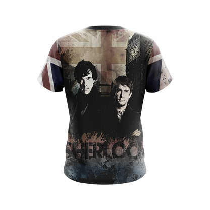 Sherlock (TV series) New Unisex 3D T-shirt   