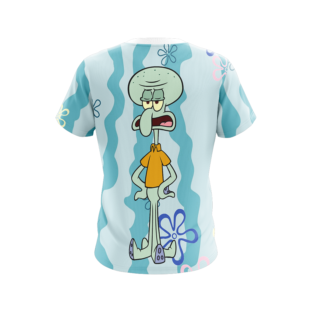 SpongeBob SquarePants - Squidward Unisex 3D T-shirt   