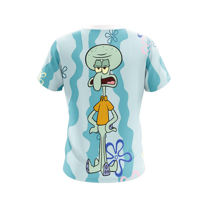 SpongeBob SquarePants - Squidward Unisex 3D T-shirt   