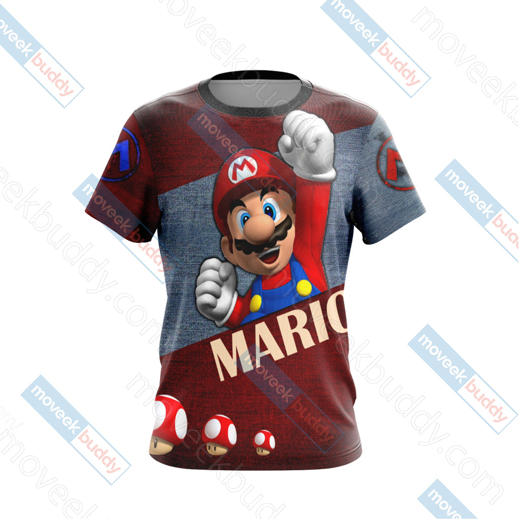Mario New Style Unisex 3D T-shirt   