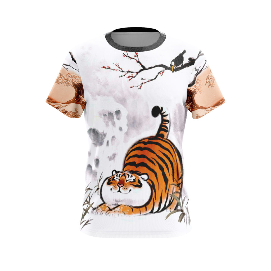 Fat Tiger Unisex 3D T-shirt   