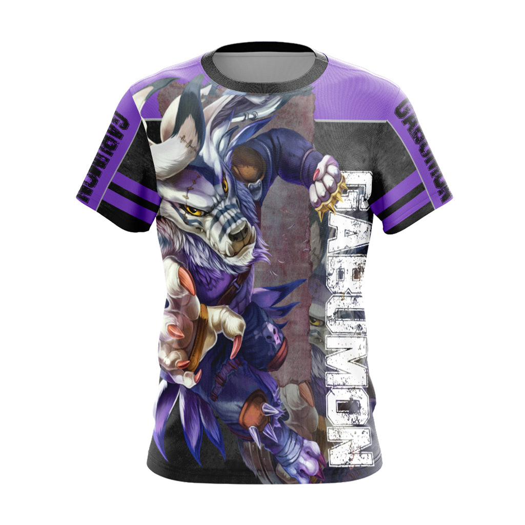 Digimon Gabumon Unisex 3D T-shirt   