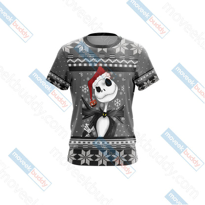Nightmare Before Christmas - We wish you a scary christmas Unisex 3D T-shirt   