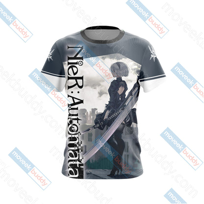 Nier Automata Unisex 3D T-shirt   