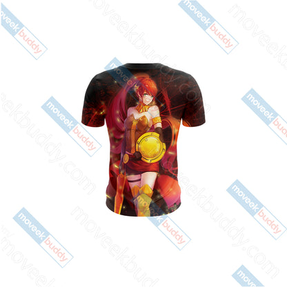 RWBY Pyrrha Nikos Unisex 3D T-shirt   