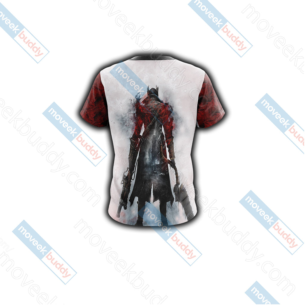 Bloodborne - The Hunter Unisex 3D T-shirt   