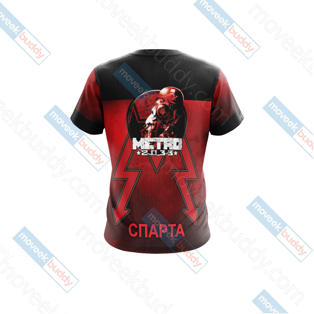 Metro 2033 Unisex 3D T-shirt   