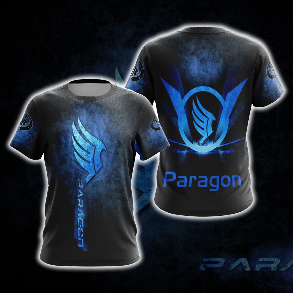 Mass Effect - Paragon Unisex 3D T-shirt   