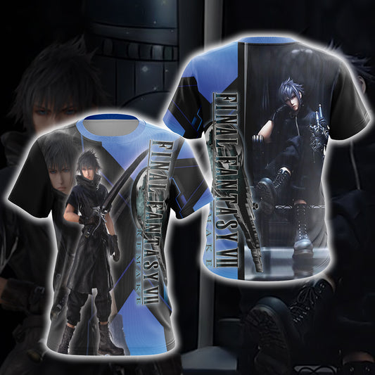 Final Fantasy New Version Unisex 3D T-shirt   