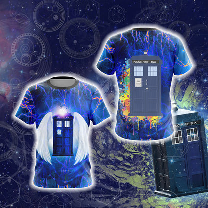 Doctor Who - Tardis New Style Unisex 3D T-shirt   
