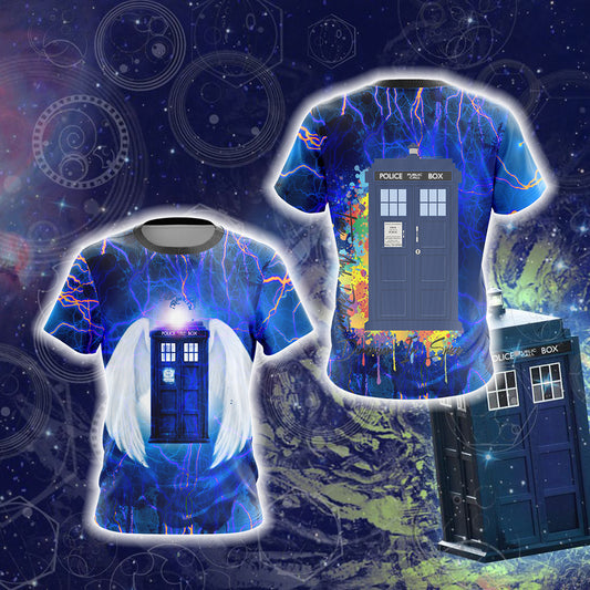 Doctor Who - Tardis New Style Unisex 3D T-shirt   