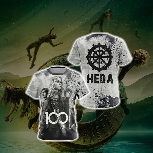The 100 (Tv Show) - Heda Unisex 3D T-shirt   