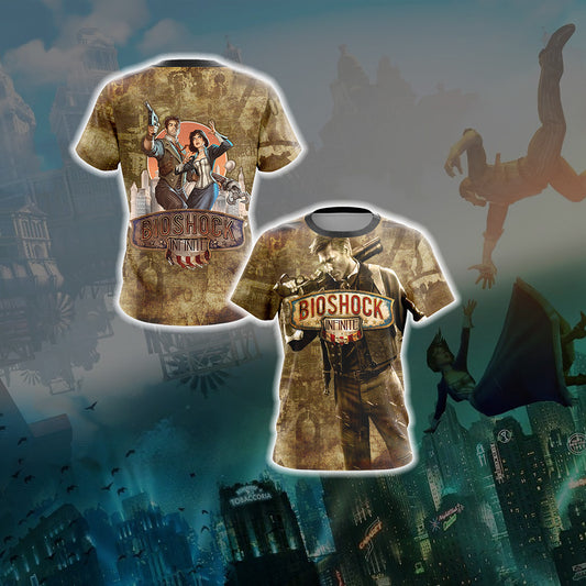 BioShock Infinite New Unisex 3D T-shirt   