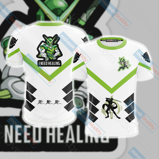 Overwatch - Genji Symbol Unisex 3D T-shirt   