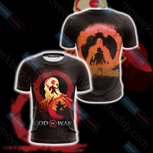 God Of War New Unisex 3D T-shirt   