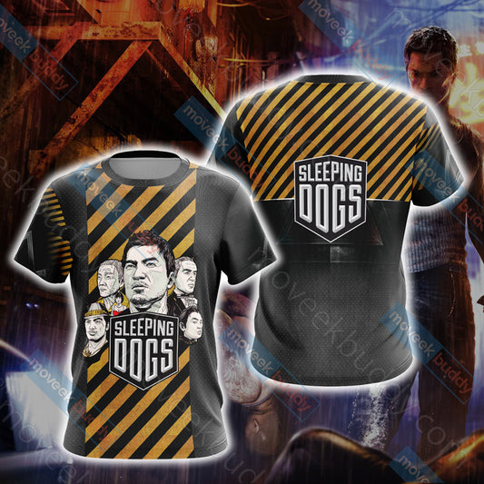Sleeping Dogs (video game) Unisex 3D T-shirt   