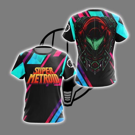 Metroid Samus New Style Unisex 3D T-shirt   