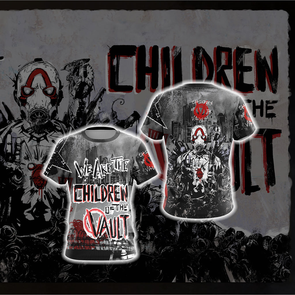Borderlands - Children Of The Vault Unisex 3D T-shirt   