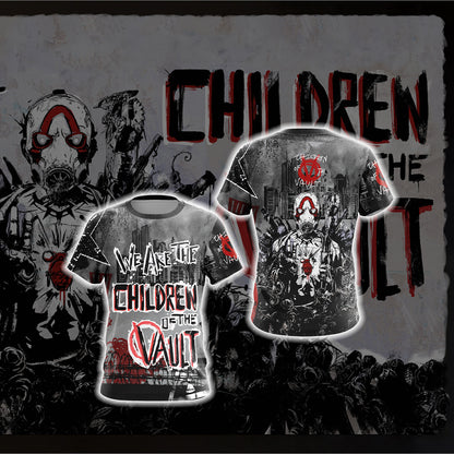 Borderlands - Children Of The Vault Unisex 3D T-shirt   