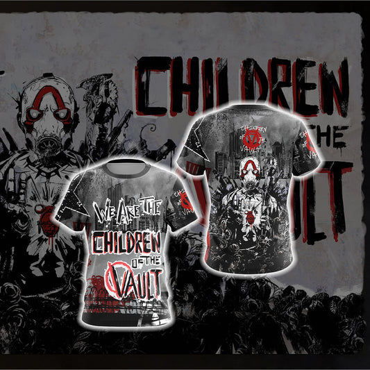 Borderlands - Children Of The Vault Unisex 3D T-shirt   