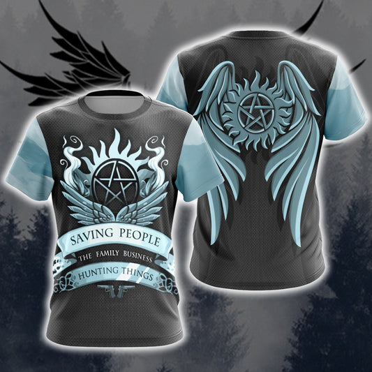 Supernatural Unisex 3D T-shirt   
