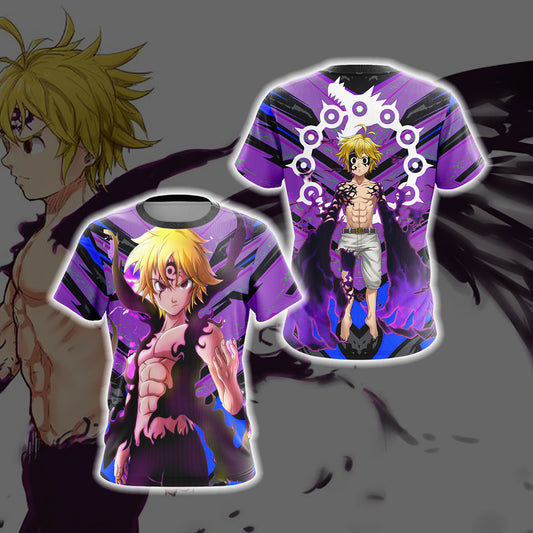 The Seven Deadly Sins - Meliodas Unisex 3D T-shirt   