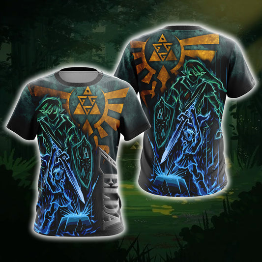 The Legend Of Zelda Link Unisex 3D T-shirt T-shirt S 