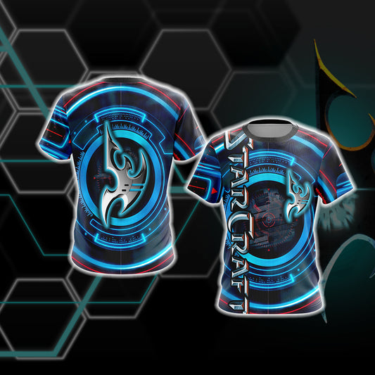 StarCraft Protoss Unisex 3D T-shirt   