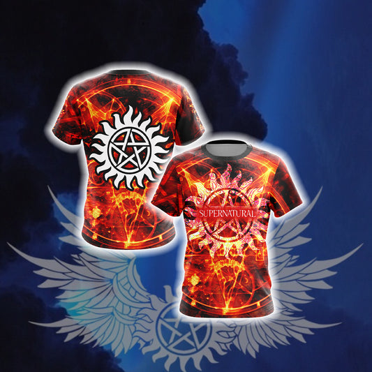 Supernatural New Style Unisex 3D T-shirt   