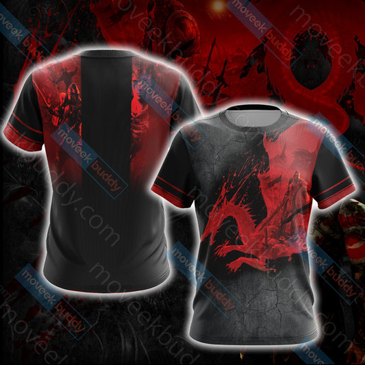 Dragon Age Origins Unisex 3D T-shirt   