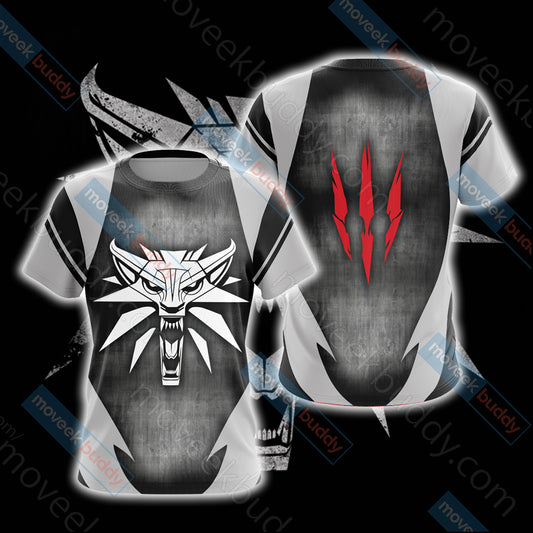The Witcher Wild Hunt  Unisex 3D T-shirt   