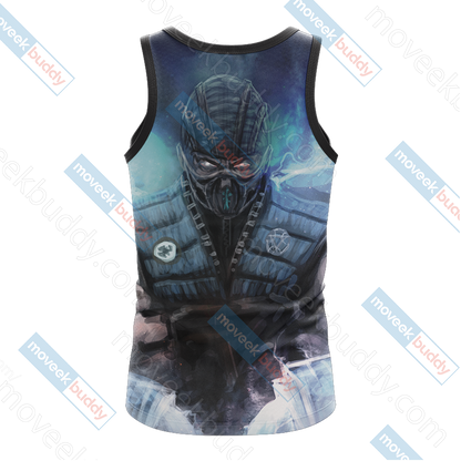 Mortal Kombat Sub-Zero Unisex 3D T-shirt   