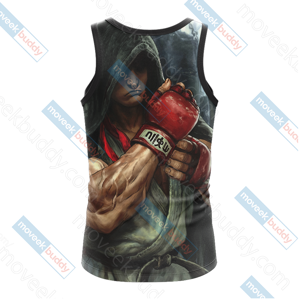 Street Fighter - Ryu Unisex 3D T-shirt   