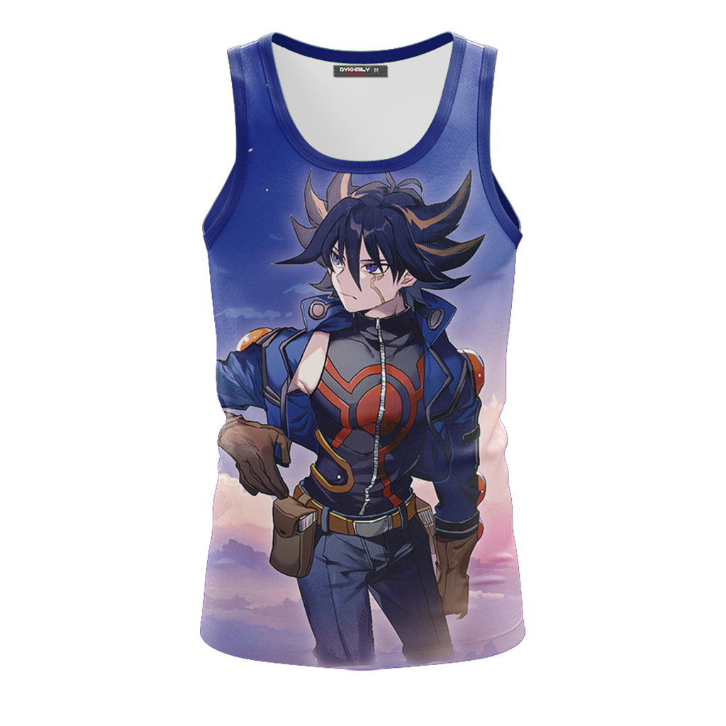 Yu-Gi-Oh! Fudo Yusei New Unisex Tank Top   