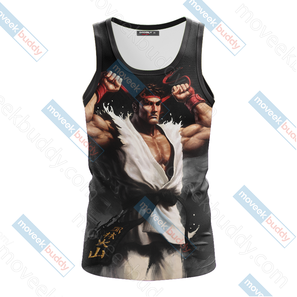 Street Fighter - Ryu Unisex 3D T-shirt   