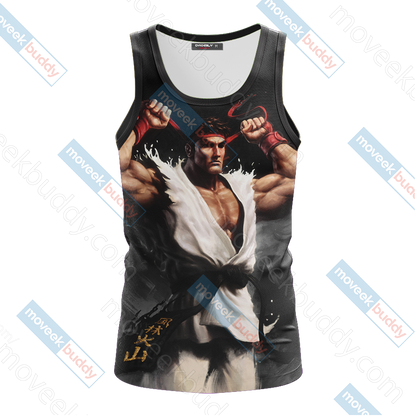 Street Fighter - Ryu Unisex 3D T-shirt   