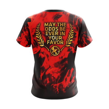 The Hunger Games May the odds be ever in your favor Unisex 3D T-shirt   
