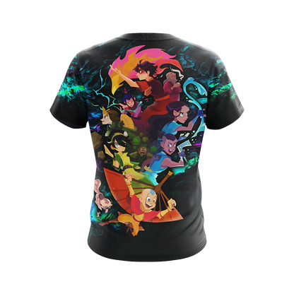 Avatar: The Last Airbender Unisex 3D T-shirt   