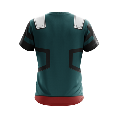 My hero Academia Deku 3D T-shirt Zip Hoodie Pullover Hoodie   
