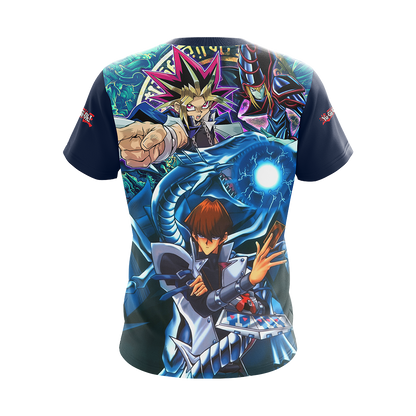 Yu-Gi-Oh! It's Time To Duel Mutō Yūgi vs Seto Kaiba Unisex 3D T-shirt Zip Hoodie Pullover Hoodie   