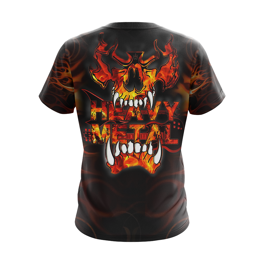 Heavy Metal Music Unisex 3D T-shirt   