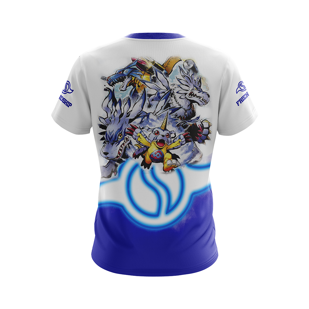 Digimon Gabumon Evolution Unisex 3D T-shirt