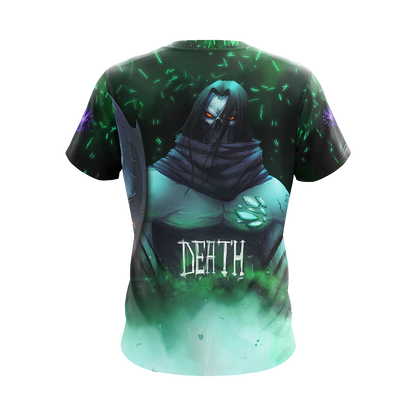 Darksiders Death Unisex 3D T-shirt Zip Hoodie   