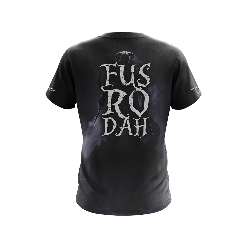 Elder Scrolls Skyrim Fus Ro Dah Version Unisex 3D T-shirt