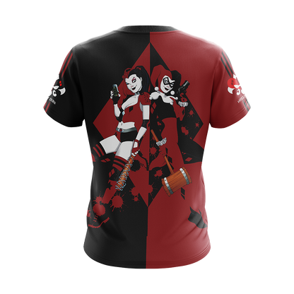 Harley Quinn - Old And New Style Unisex 3D T-shirt   