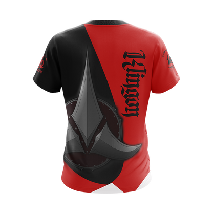 Star Trek - Klingon Empire Flag Unisex 3D T-shirt   