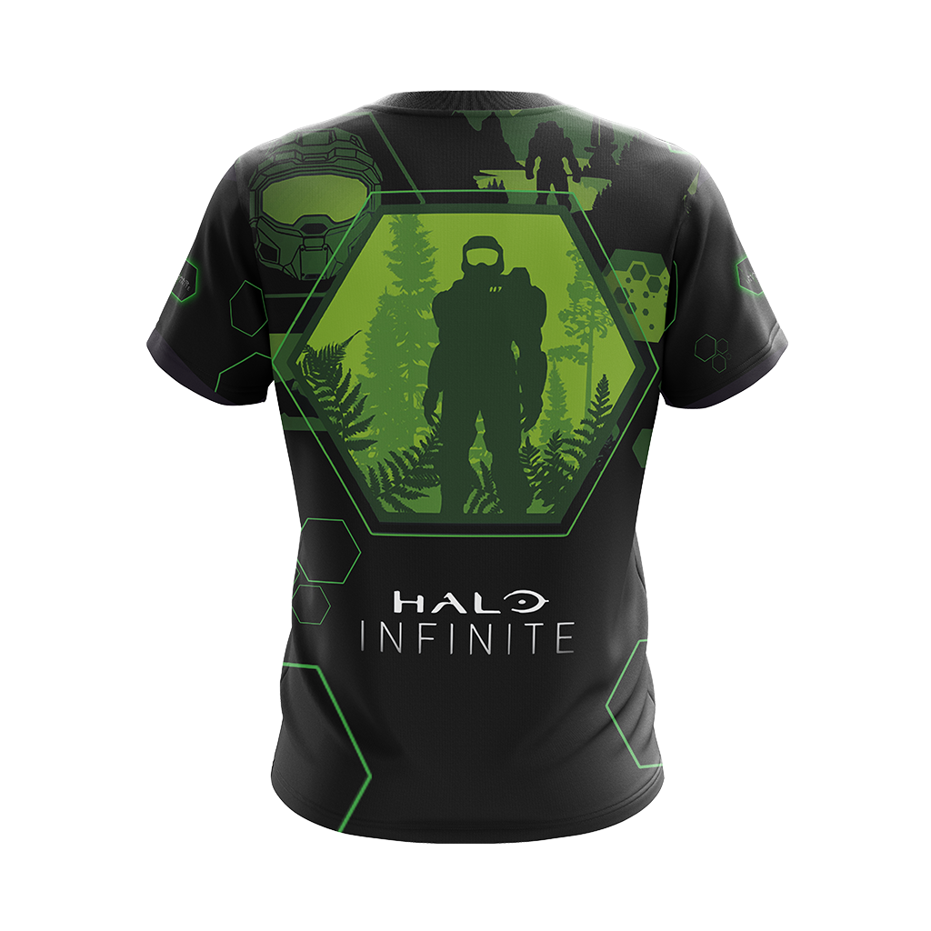 Halo Infinite Unisex 3D T-shirt Zip Hoodie Pullover Hoodie   